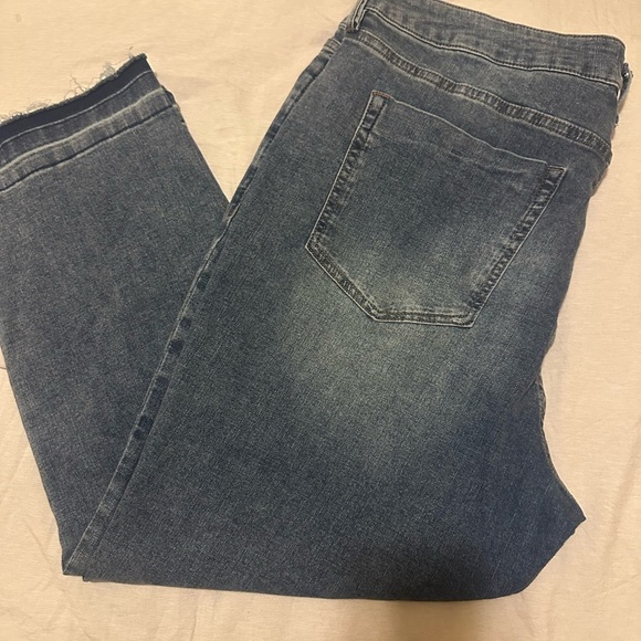 Rebecca Minkoff Dark Blue Ankle Jeans - Picture 1 of 4